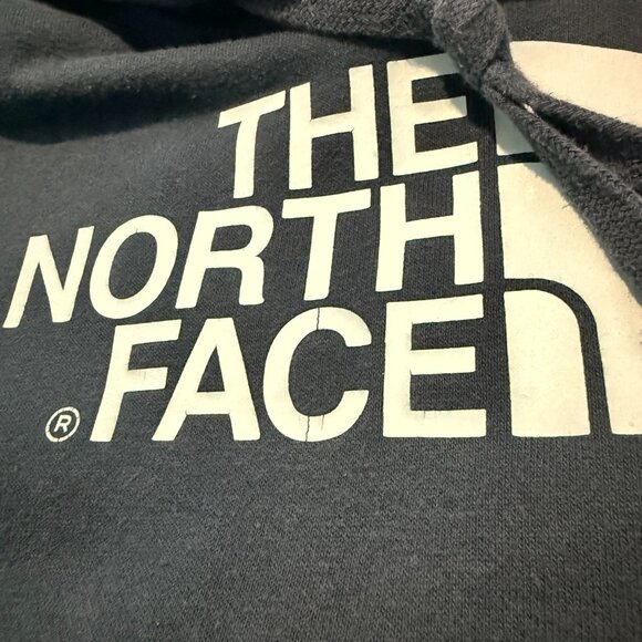 The North Face Women’s Teal Green Pullover Hoodie Logo Front Size M - Picture 5 of 8